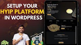 How To Make Investment Platform Hyip In Wordpress 2024 | Mlm Investment