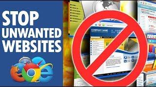 How to stop unwanted sites open Automatically in Google Chrome | firefox | internet explorer | Opera