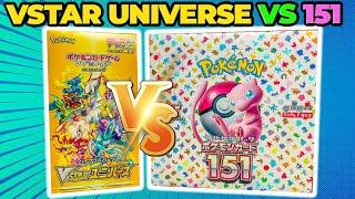 Pokemon 151 VS VSTAR Universe Japanese Booster Box OPENING!