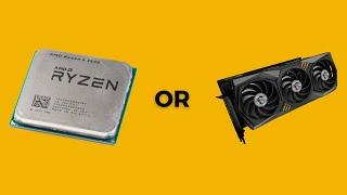 Should I Upgrade My CPU or GPU First?