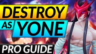 ULTIMATE YONE GUIDE for Season 11 - INSANE Tricks, Combos and Builds - LoL Champion Tips