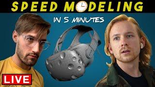 Speed Modeling Your Ridiculous Suggestions LIVE (with Peter France)