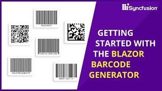 Getting Started with the Blazor Barcode and QR Code Generator