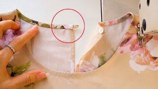  [Beautiful And Neat] No One Teaches You To Sew Bias Tape For Neckline Perfectly In This Way
