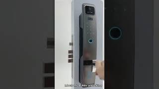 3D Face Smart Door Lock Security Camera Intelligent Fingerprint Password Biometric Electronic