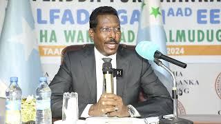 Madaxweyne Qoorqoor "Galmudug waxay diyaar u tahay inay qabato doorasho qof iyo cad ah..