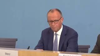 Friedrich Merz im Haus der Bundespressekonferenz: „Konsequenzen aus #Solingen“