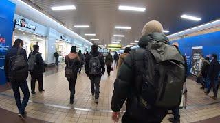 ⁴ᴷ⁶⁰ Walking NYC (Narrated) : Port Authority Bus Terminal - Busiest in the World (November 8, 2019)