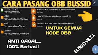 KHUSUS PEMULA DIJAMIN BERHASIL | CARA PASANG OBB BUSSID V3.7.1