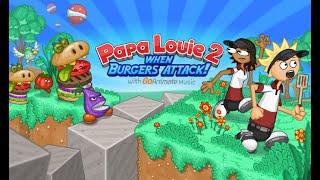 Papa Louie 2: When Burgers Attack! With... GoAnimate music?