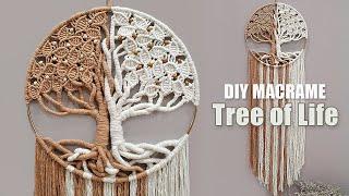 DIY Tutorial  𝗛𝗼𝘄 𝗧𝗼 𝗠𝗮𝗸𝗲 𝗠𝗮𝗰𝗿𝗮𝗺𝗲 𝗧𝗿𝗲𝗲 𝗼𝗳 𝗟𝗶𝗳𝗲 "Two Tone"  (Arbol de la Vida)