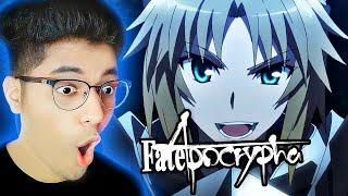 FIRST TIIME WATCHING FATE/APOCRYPHA! Episode 1 Reaction