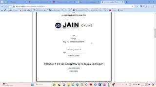 JAIN UNIVERSITY MBA Project Guidance by Amrita Mam |How to prepare MBA Project #mbaproject #mba2024