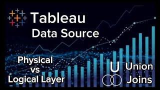 Tableau Data Source - What is Logical vs Physical Layer? Joins vs Union? Join Types