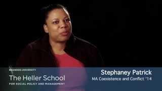 The Heller School - MA in Coexistence and Conflict Curriculum