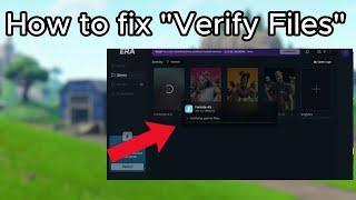 How To Fix "Verifying Game Files" Taking Forever In *2023* (Project Era)