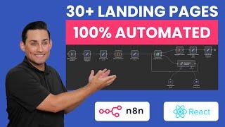 Domains to Dollars: AI Landing Pages with n8n (30+ Sites!)  - Part 1