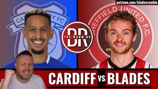 CARDIFF vs BLADES!! | THE WARM UP!! | CARDIFF CITY VS SHEFFIELD UNITED PREVIEW!!