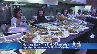 Muslims Celebrate The End Of Ramadan