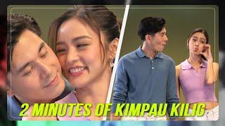 Just 2 minutes of KimPau being sweet, playful during their movie pictorial