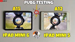 IPAD MINI 6 VS IPAD MINI 5 PUBG TEST WITH RECORDING 2024BALANCED EXTREME+HDR4K GRAPHICS 90FPS