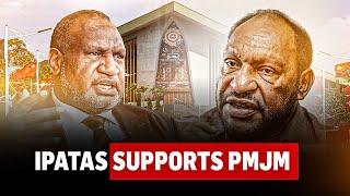 Sir Peter Ipatas Declares Support to Prime Minister James Marape