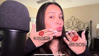 ASMR~ Giving you Kisses/Besitos (Spanglish)