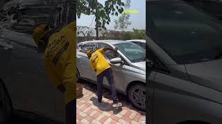 Hyundai i20 car wash by hoora #doorstepcarwash #hoora #hyundaicare #i20