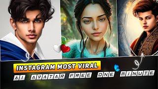 How To Edit Viral Instagram Ai Avatar Trend Photo Free | Lensa Ai Avatar App | Lensa Ai Avatar Free