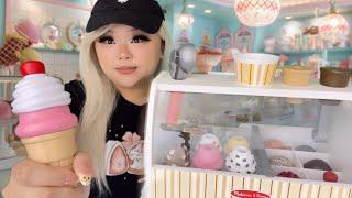 ASMR dumb employee gets ur ice cream order wrong (realistic) 