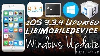 iOS 9.3.4 / iOS 10 Updated LibiMobileDevice for Windows & New Firmware Manager Update
