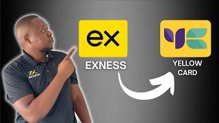 How to deposit deposit and withdrawal from your Exness account using YELLOW CARD | Simple method.