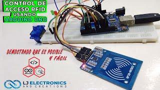 Realiza tu control de acceso RFID usando Arduino UNO ⭐ fácil y sencillo⭐