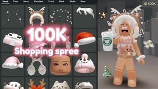 100K ROBUX CHRISTMAS SHOPPING SPREE  (ROBLOX)