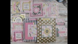 Use Up your Unused paper pads: Bulk Card Making/Saturday Night Fun!