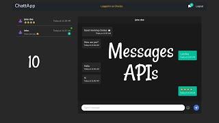 Real-time Chat App - 10 Messages APIs | React, Node.js and Socket.io