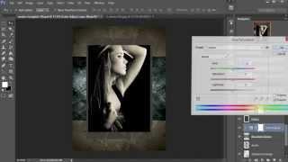 Easily Customize Photobacks Template in Photoshop for Beautiful Results - Produced by Evan Aberman