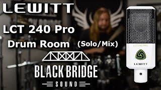 Lewitt LCT 240 Pro - Drum Room Mic (Solo / Full Mix)