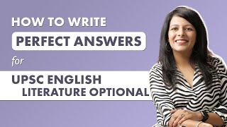 Crack UPSC English Lit Optional with These Answer Writing Tips