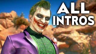 MORTAL KOMBAT 11 Joker All Intros Dialogue Character Banter MK11