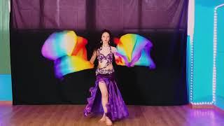 Yulia Gamal wins the Best Junior Bellydance Artist award, online contest organized by Yassir Jamal