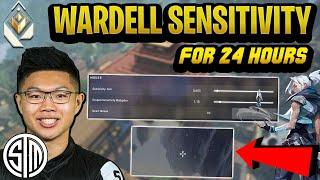 I Used TSM Wardell Sensitivity for 24 Hours and This Happened... | Valorant