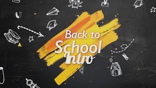 BACK TO SCHOOL INTRO TEMPLATE (NO TEXT)