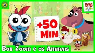 Bob Zoom e os Animais - Completo | Bob Zoom | Vídeo Infantil Musical Oficial @BobZoom