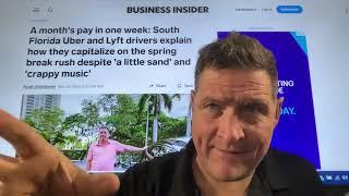 Florida Uber and Lyft Drivers “ A month’s pay in one week”. Drivers explain how