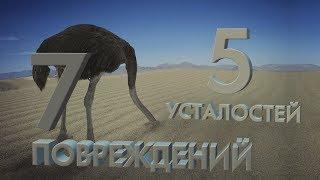 5 усталостей, 7 повреждений