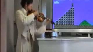 Most Epic Freestyle Violin Player To Mario Game