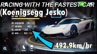 Racing with the fastest car in Asphalt 8 Airborne (2022)