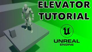 Make A Elevator | UE4 Tutorial