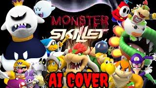 Super Mario Villains sings Skillet - Monster (AI cover) #aicover